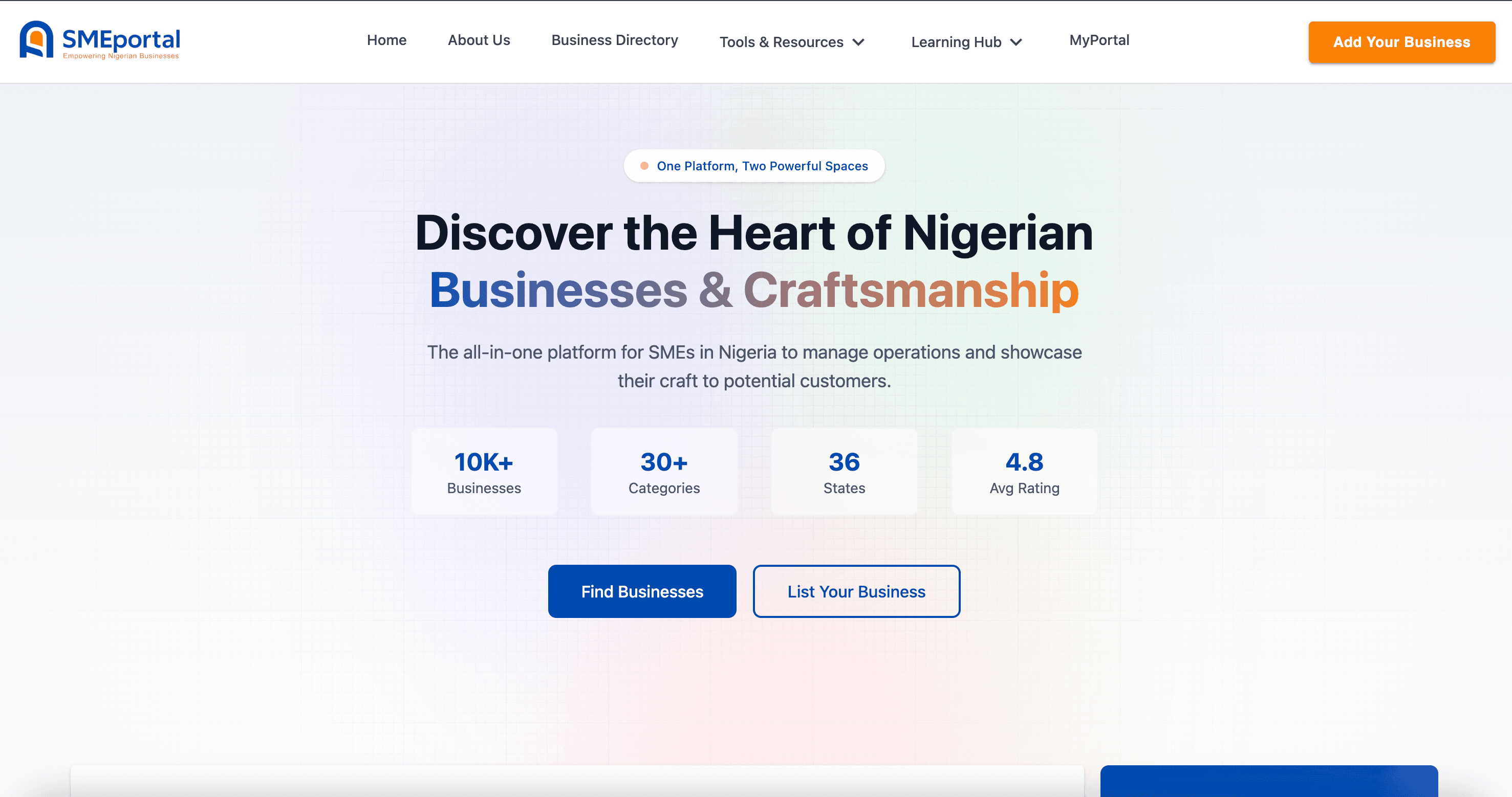 SME Portal System